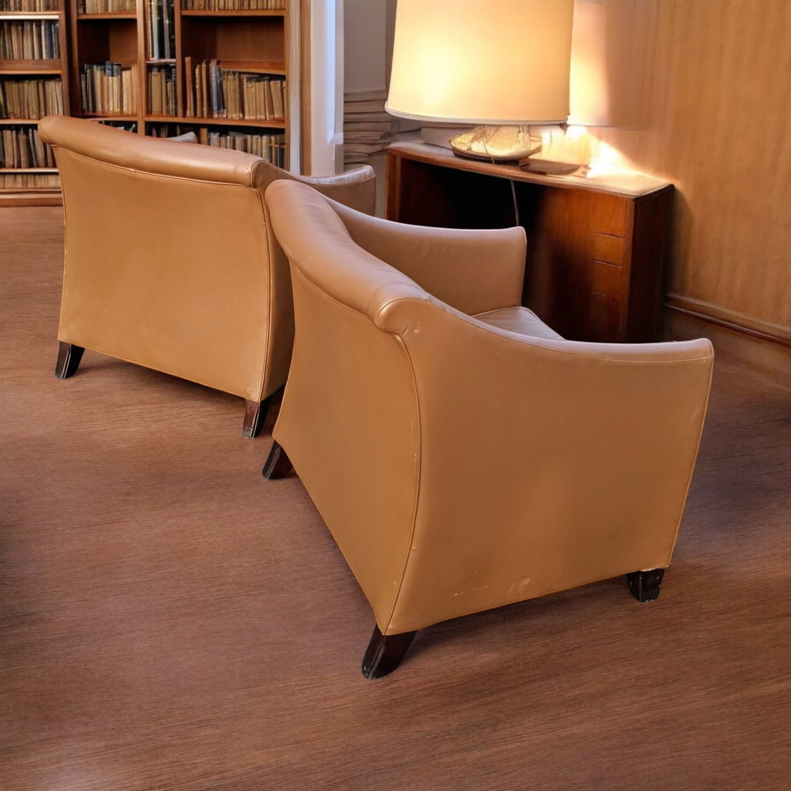 Elevate Any Living Space With This Magnificent Pair of Rare Vintage Paoli Club Chairs - 11