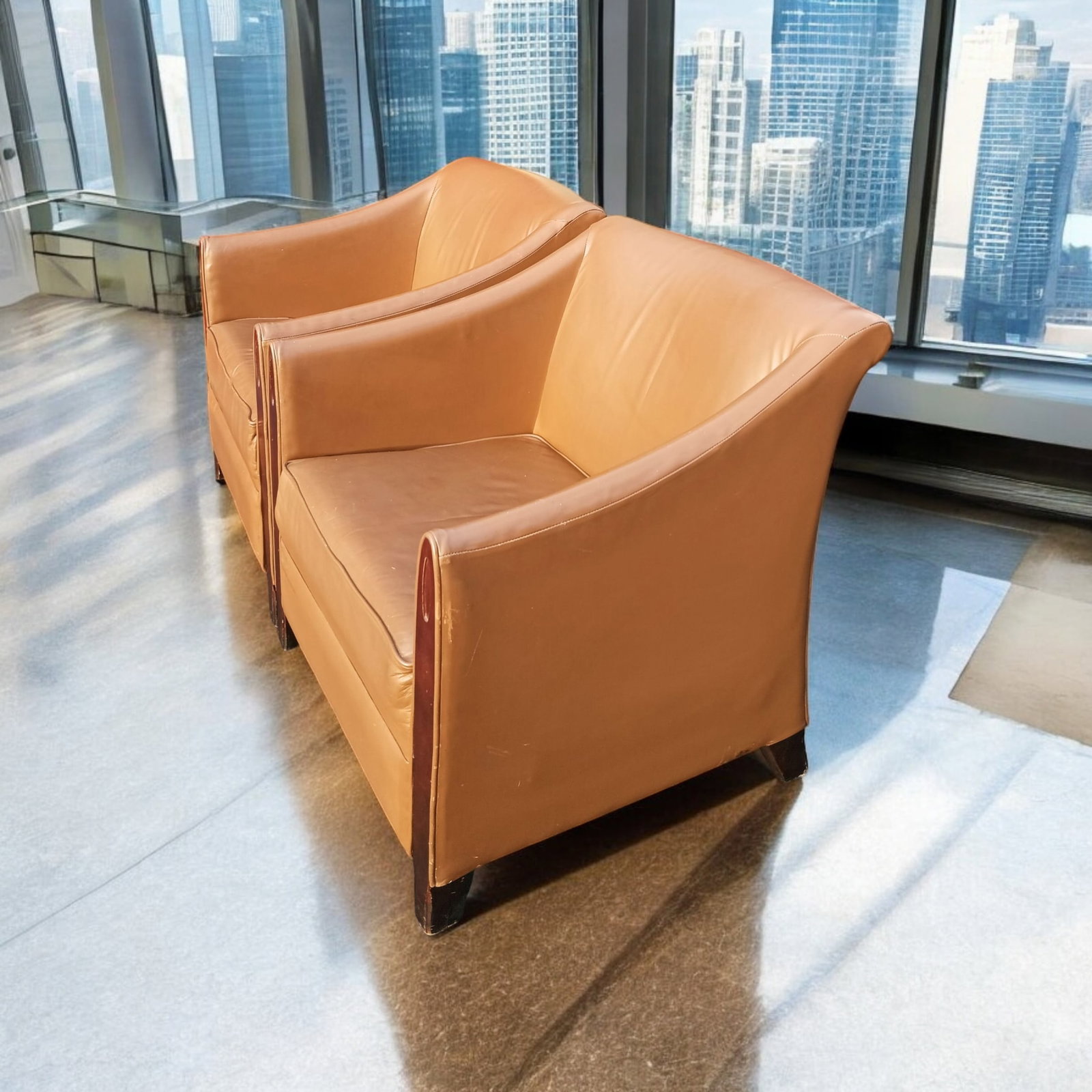 Elevate Any Living Space With This Magnificent Pair of Rare Vintage Paoli Club Chairs - 2