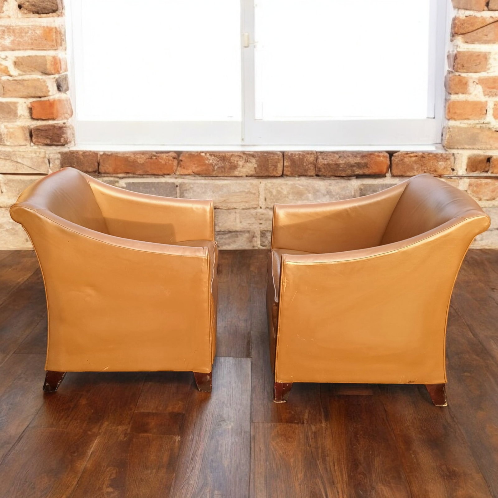 Elevate Any Living Space With This Magnificent Pair of Rare Vintage Paoli Club Chairs - 3