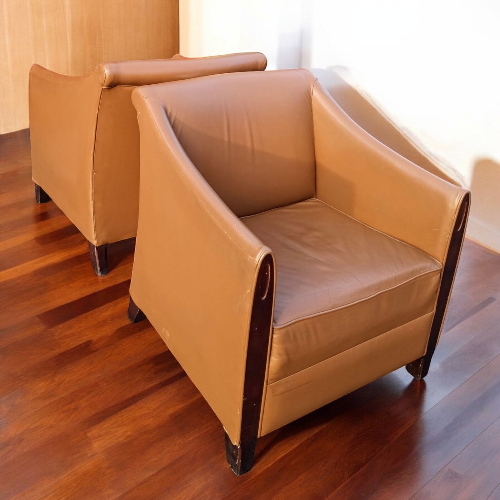 Elevate Any Living Space With This Magnificent Pair of Rare Vintage Paoli Club Chairs - 4
