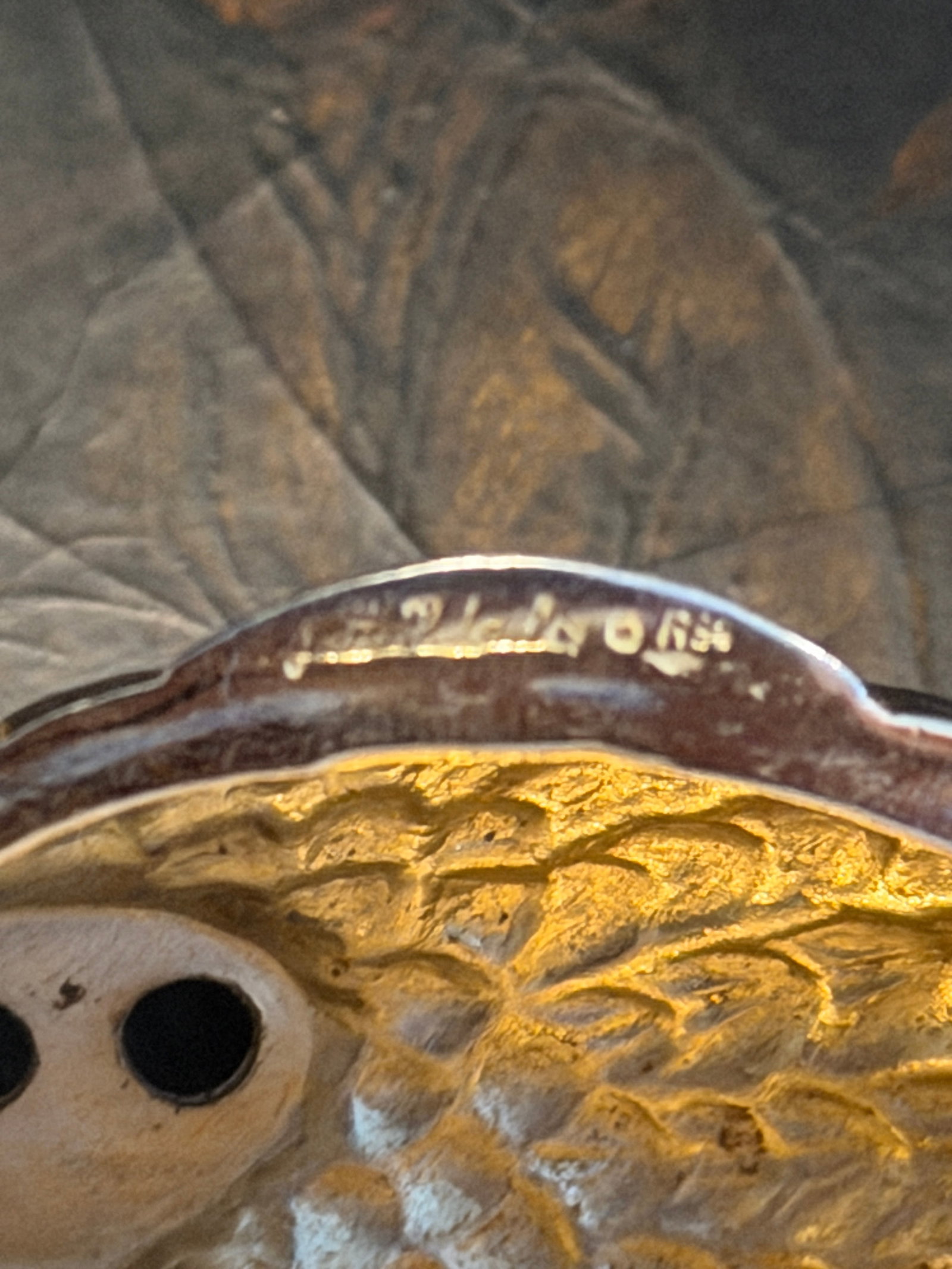 Signed Judith Leiber 1980's Resting Quail Pill Box - 3