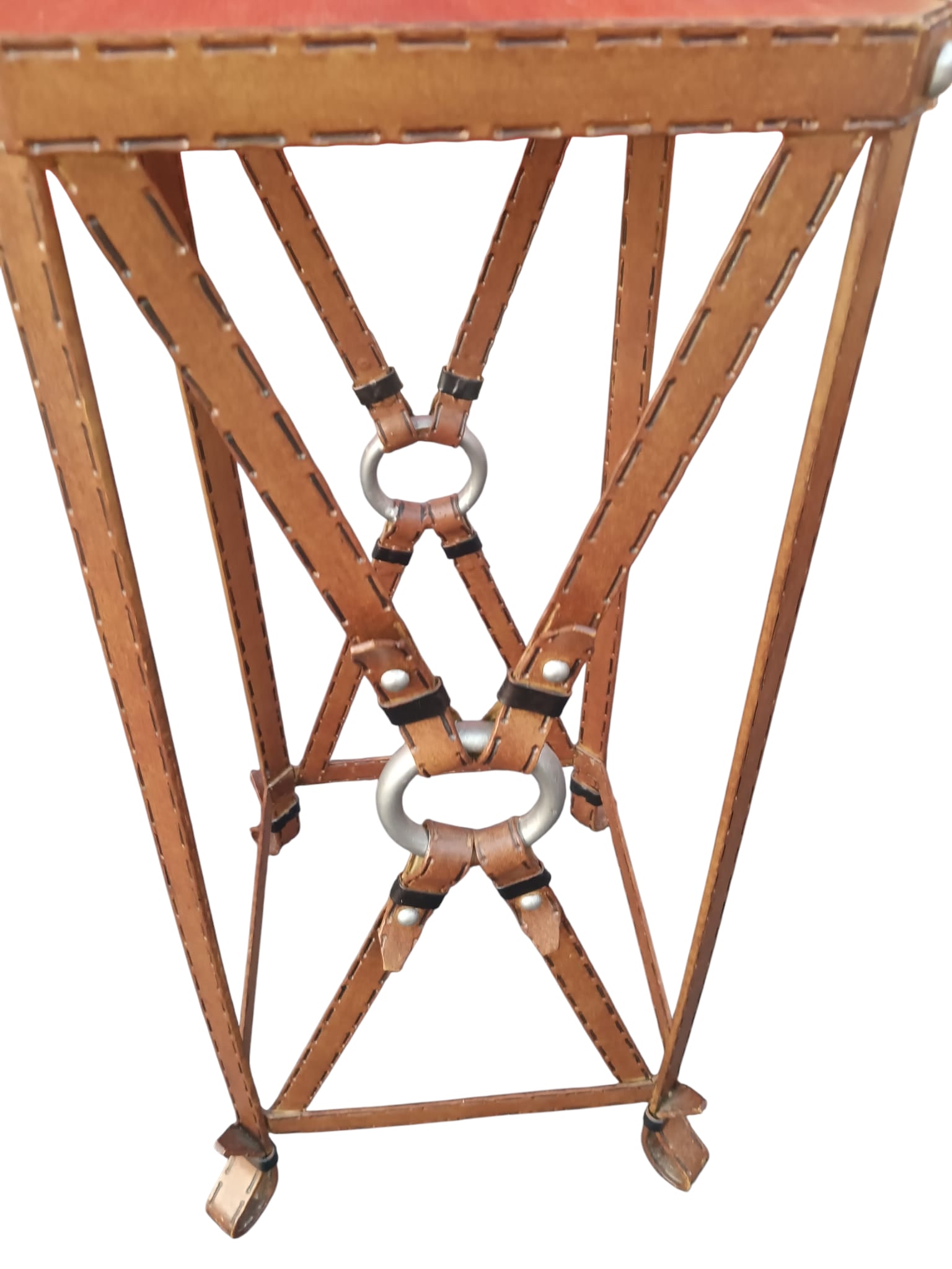 Rare Adnet Hermès Equestrian Side Table - 8