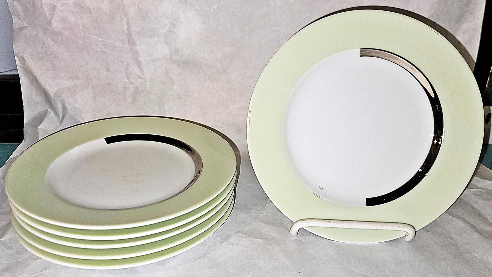 1990s Bernardaud Fusion Dinner Service Set for 6 - 6