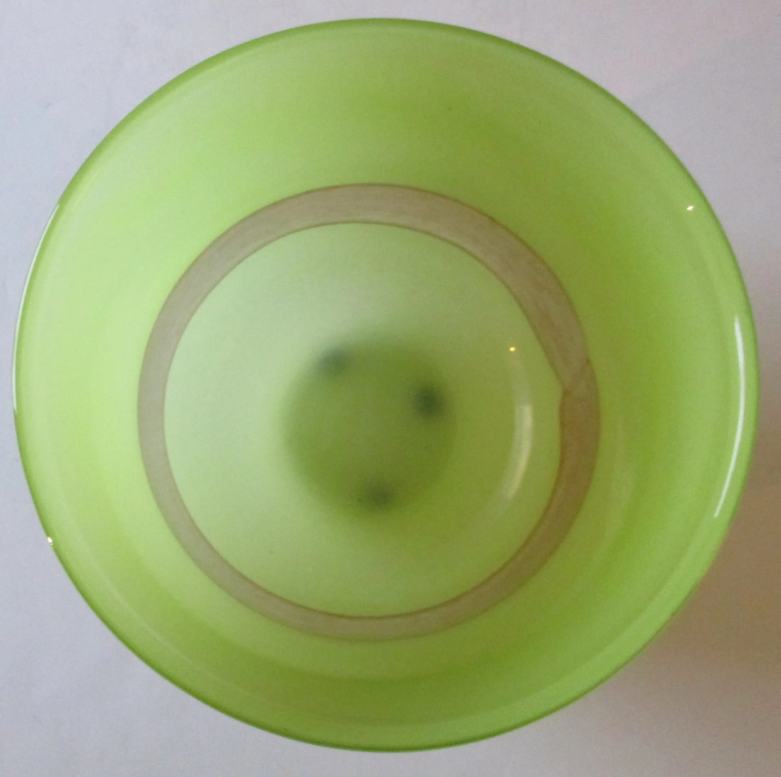 Cyan Design Large Celadon Green With Hand Applied Amber Stripe Vase - 7