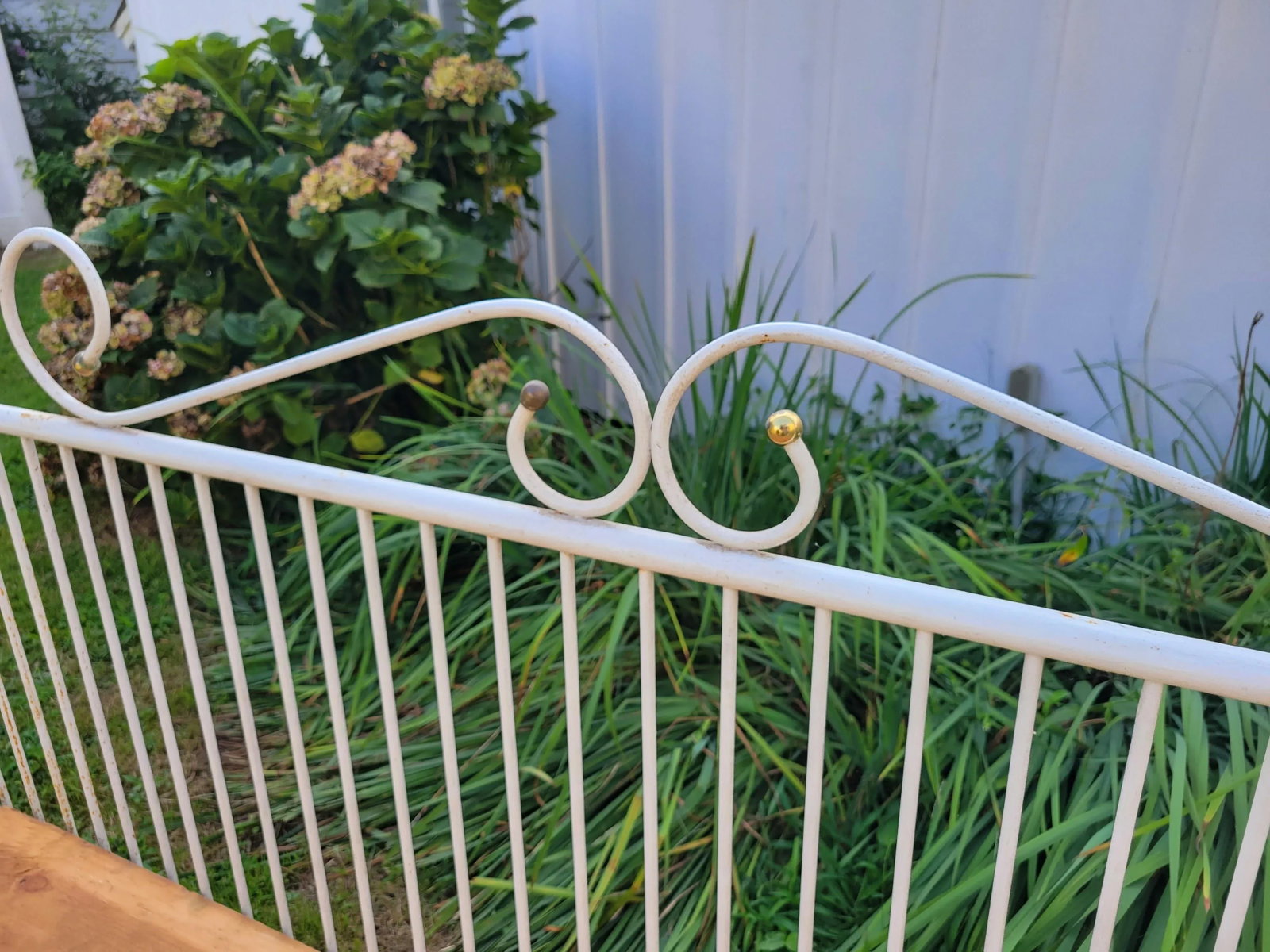 Early 20th Century Vintage Iron Daybed - 10