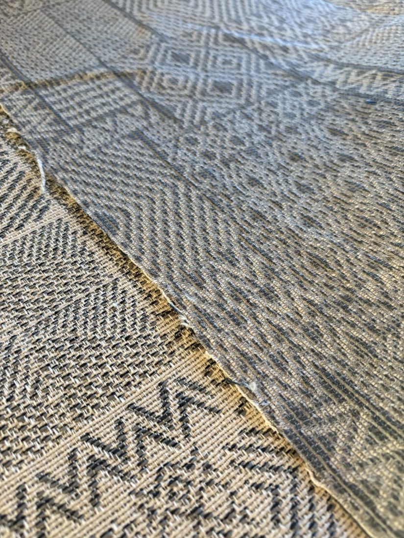 Arhaus Bantu Sky Upholstery Fabric Roll 34 Yards – Swavelle/Mill Creek – Eureka - 8