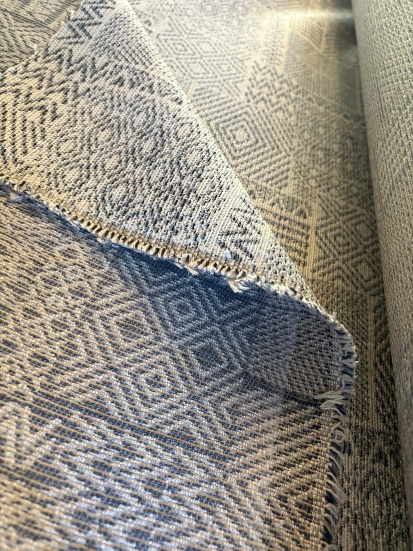 Arhaus Bantu Sky Upholstery Fabric Roll 34 Yards – Swavelle/Mill Creek – Eureka - 9