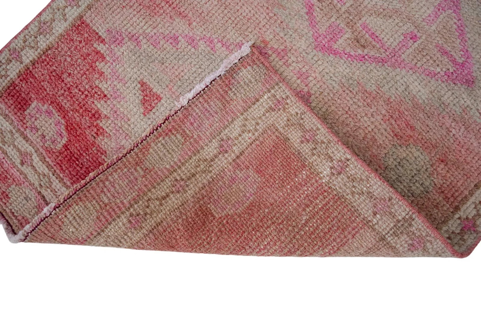 1970s Hand-Knotted Turkish Runner - 2"²2"³ × 10"²7"³ - 10