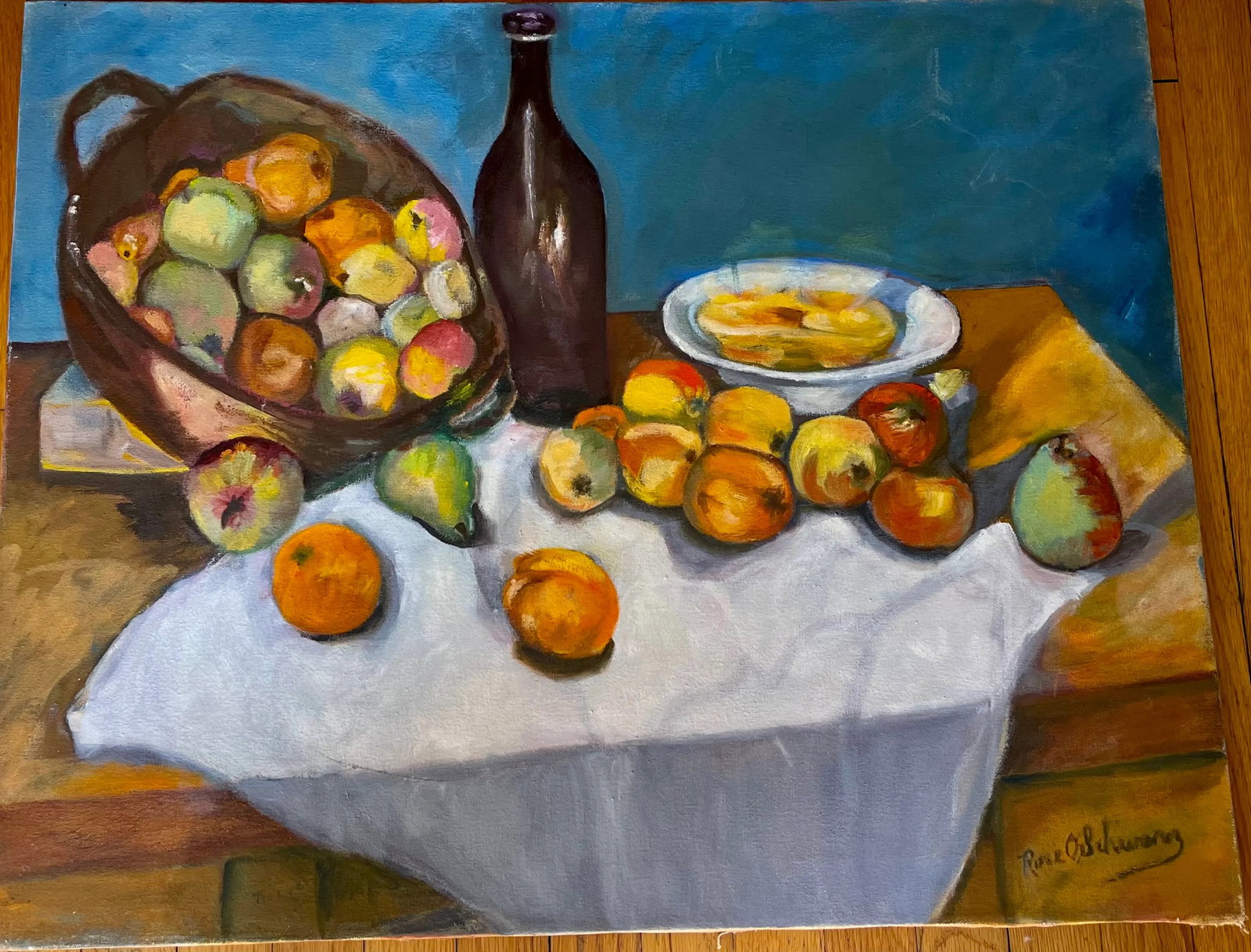 Original Still Life by Rose Schwarz – Acrylic on Canvas - 3