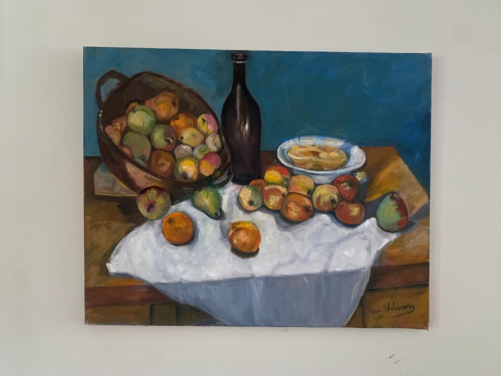 Original Still Life by Rose Schwarz – Acrylic on Canvas - 8