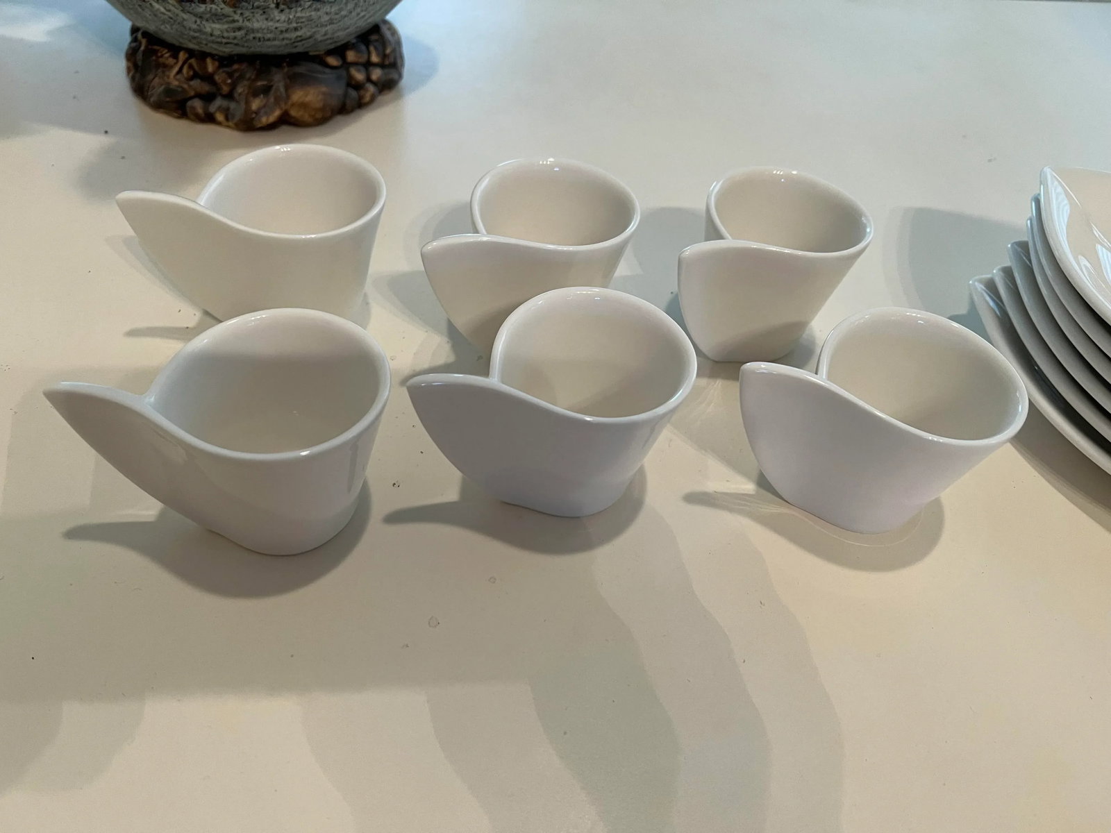 Modern Plate & Cup Set by Villeroy & Boch - 12 Pieces - 5
