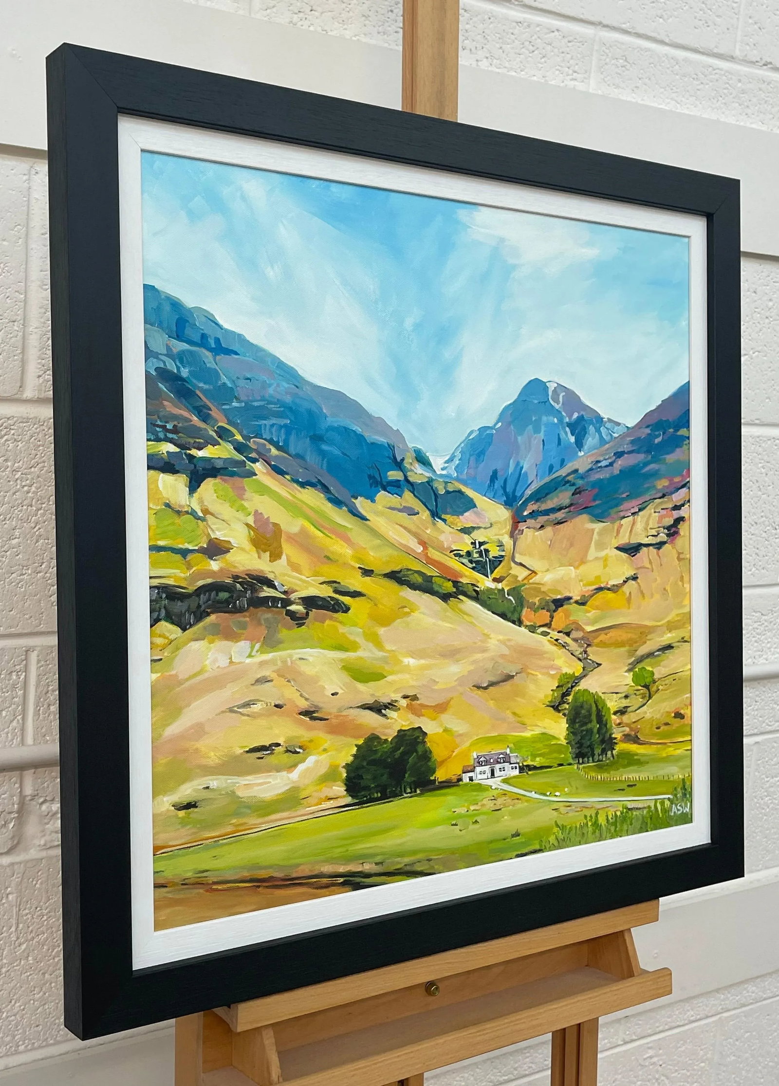 Modern Landscape Painting of the Scottish Highlands by Contemporary British Artist - 2