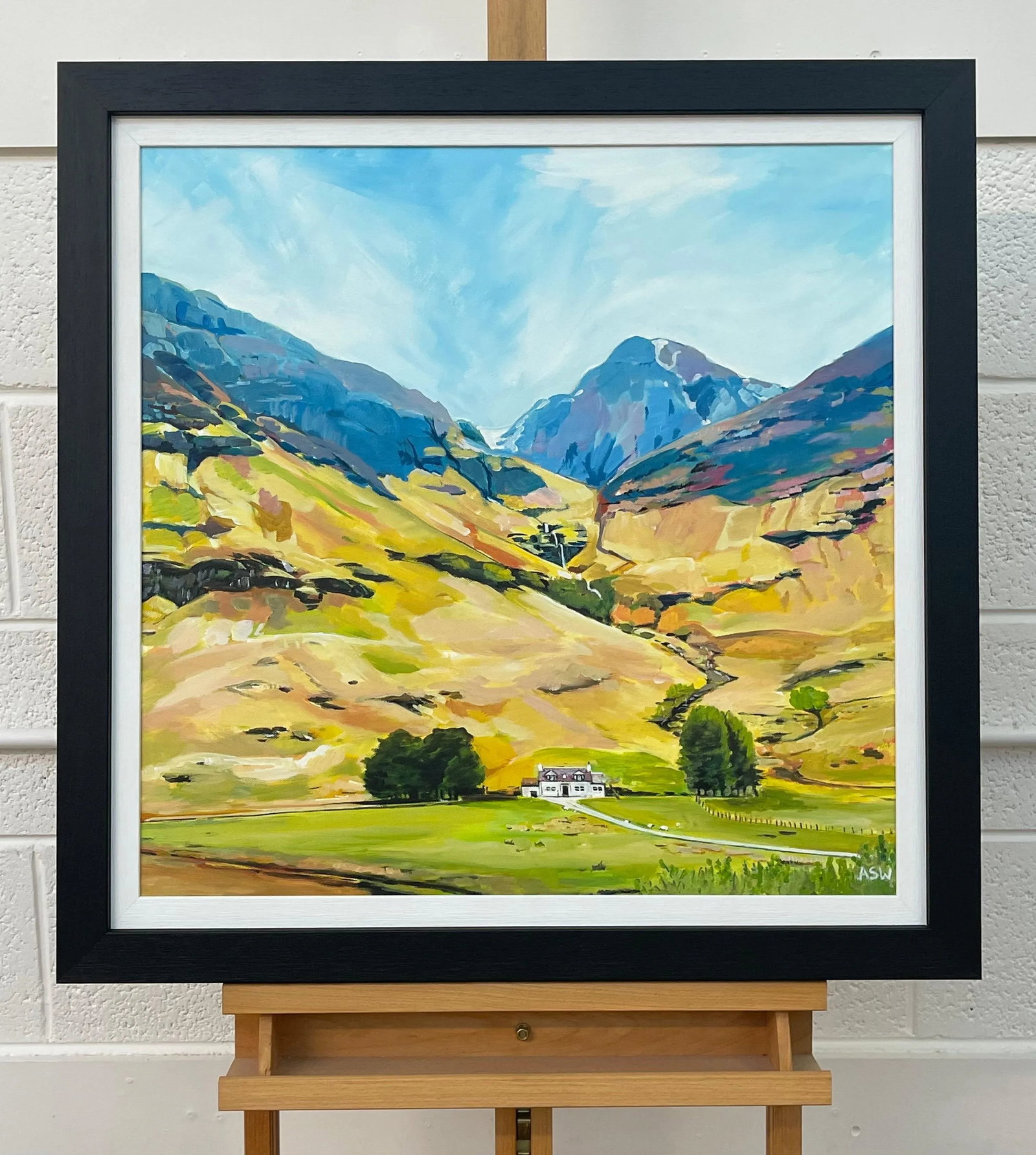 Modern Landscape Painting of the Scottish Highlands by Contemporary British Artist - 3