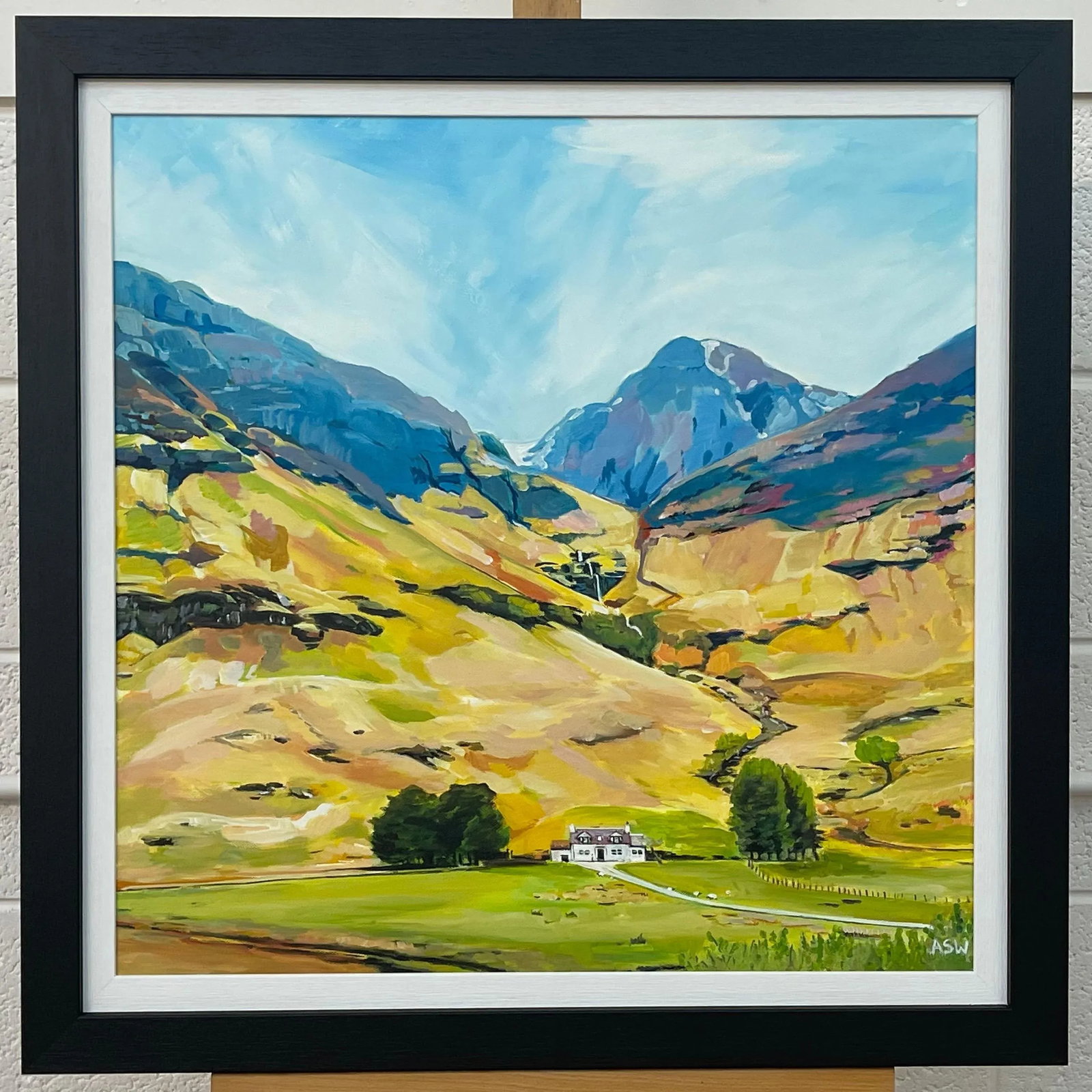 Modern Landscape Painting of the Scottish Highlands by Contemporary British Artist - 5