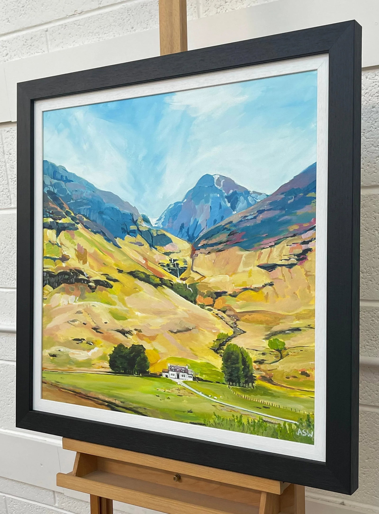 Modern Landscape Painting of the Scottish Highlands by Contemporary British Artist - 7
