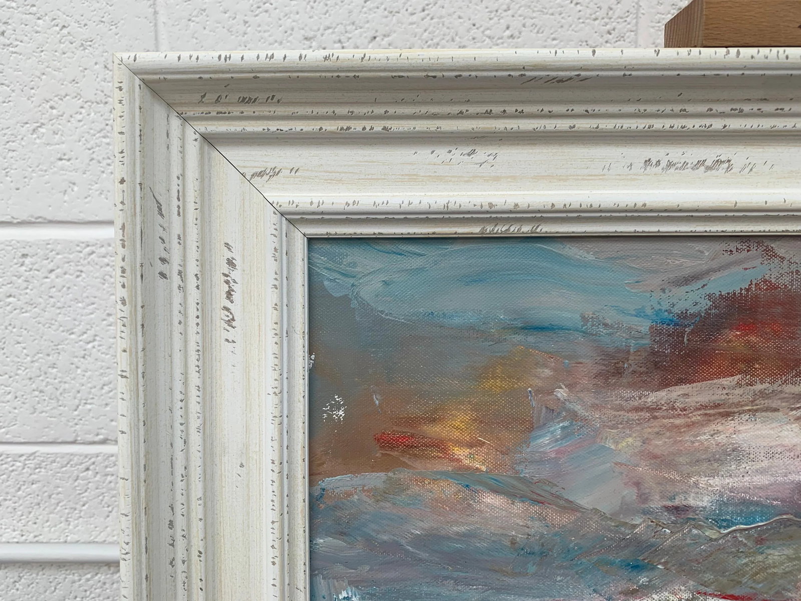 Abstract English Moorland Landscape Earthy Colours - Unique Original Art by Contemporary British Art - 9
