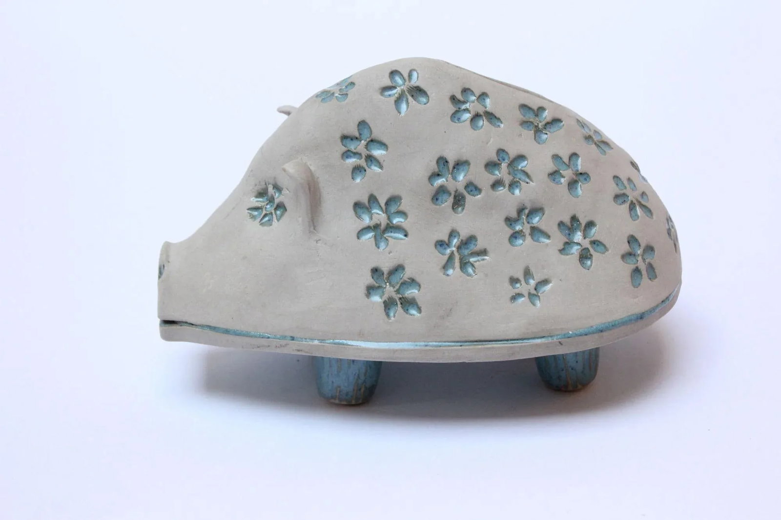 Studio Pottery Piggy Bank by David Gil and Yusuke Aida for Bennington Potters - 13