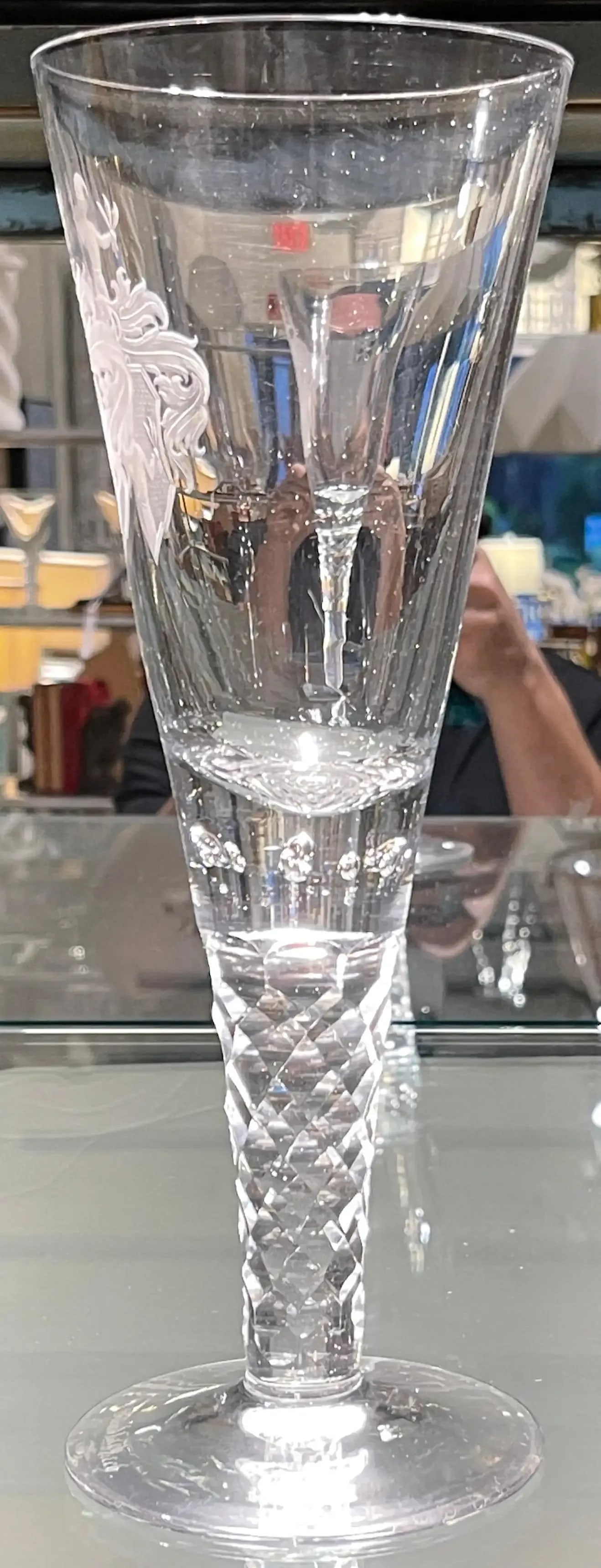 18th C Baroque Style German G. Von Gundlach Armorial Beer /Goblet/Kelchglas - 9
