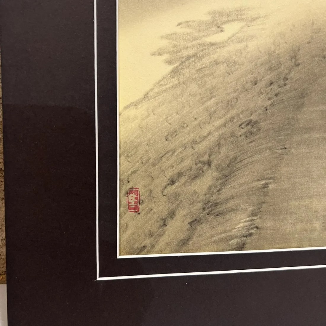1960s Fine Chinese Art Child Being Carried - 11