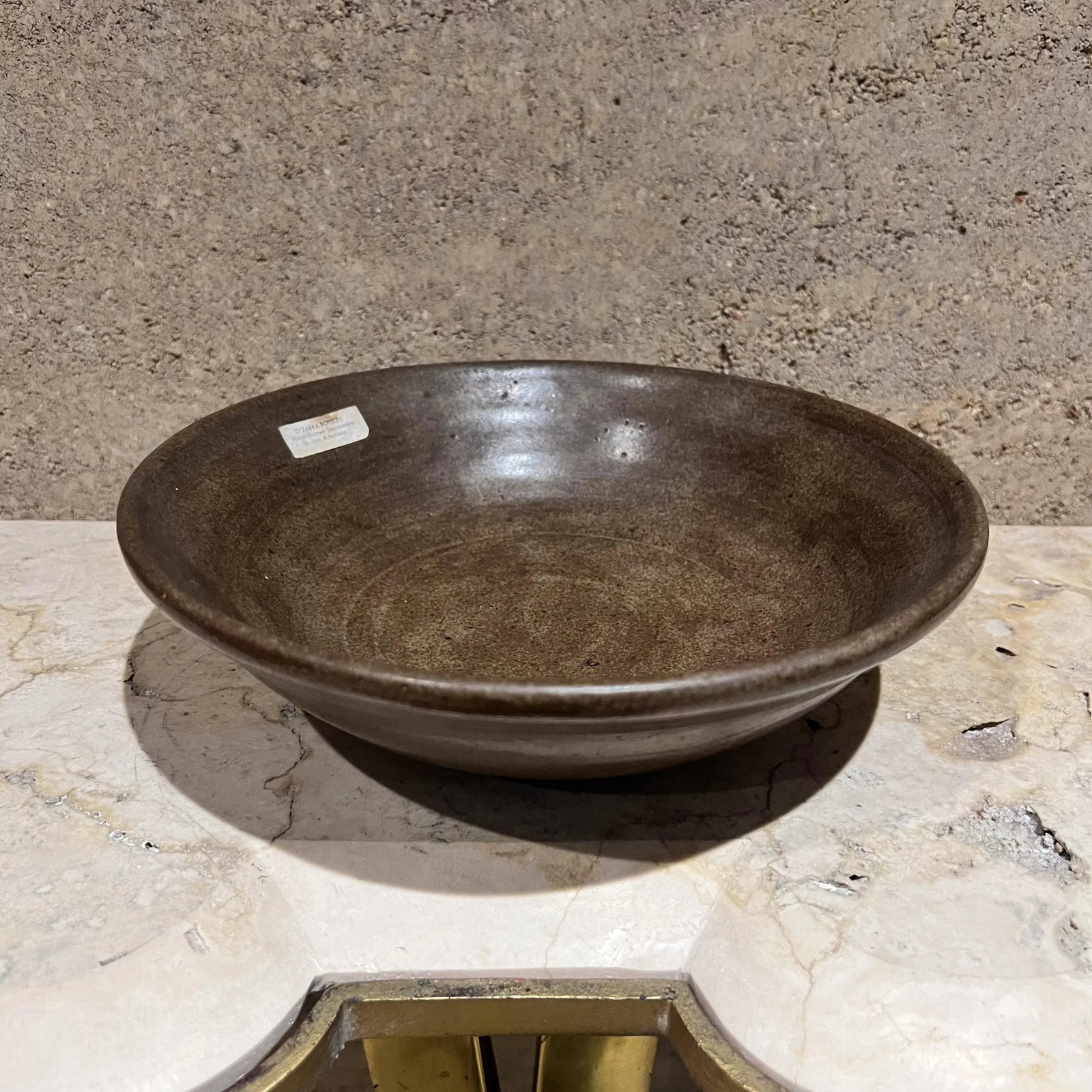 1960s Hand Thrown Ozarka Pottery Bowl St Joe Arkansas - 3