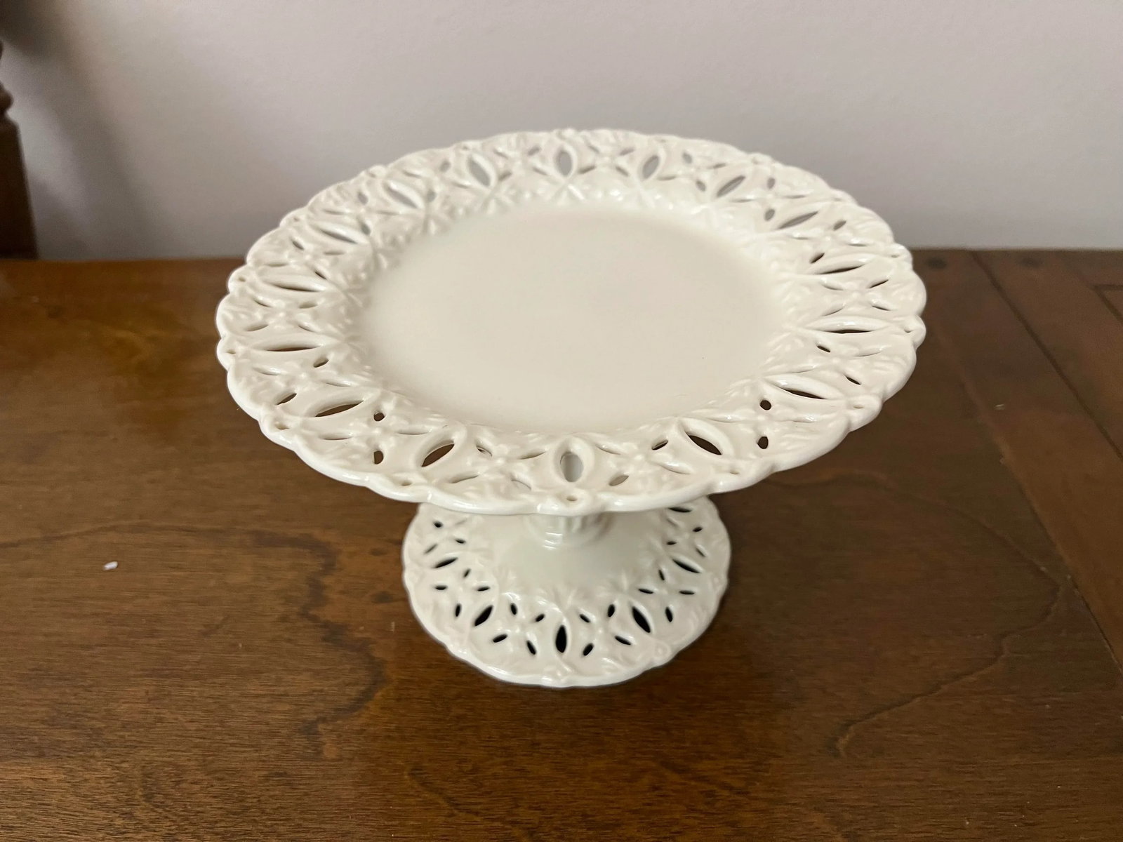 Vintage Cream/Ivory Lace Dessert Set by Godinger - 5 Pieces - 4