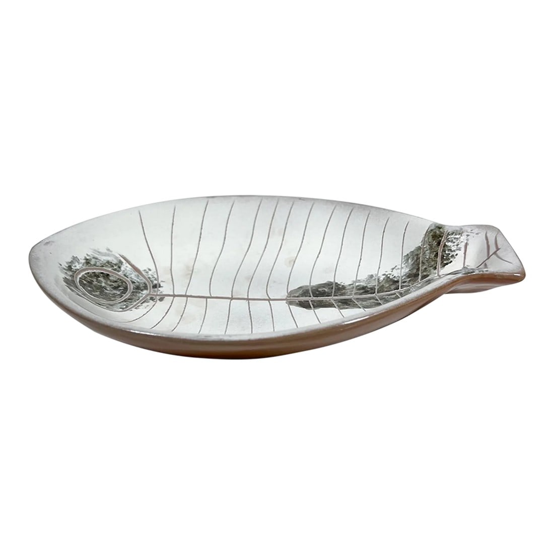 1960s Lagardo Tackett Fish Plate Glazed Art Pottery Kenji Fujita Calif (1 of 12)