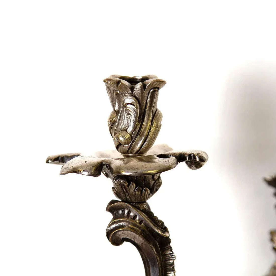 Late 19th Century French Bronze Sconces - a Pair - 2