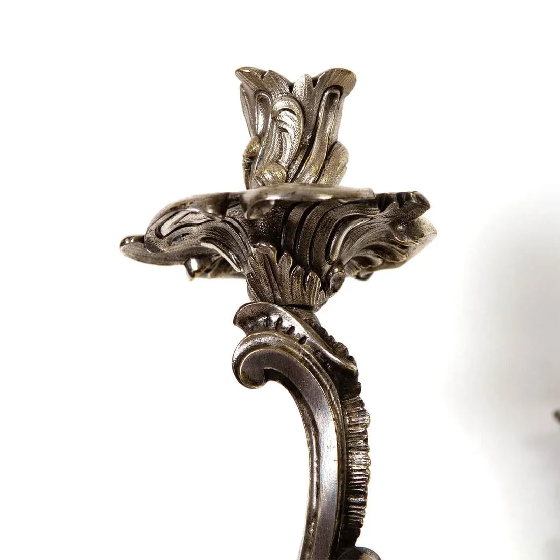 Late 19th Century French Bronze Sconces - a Pair - 4