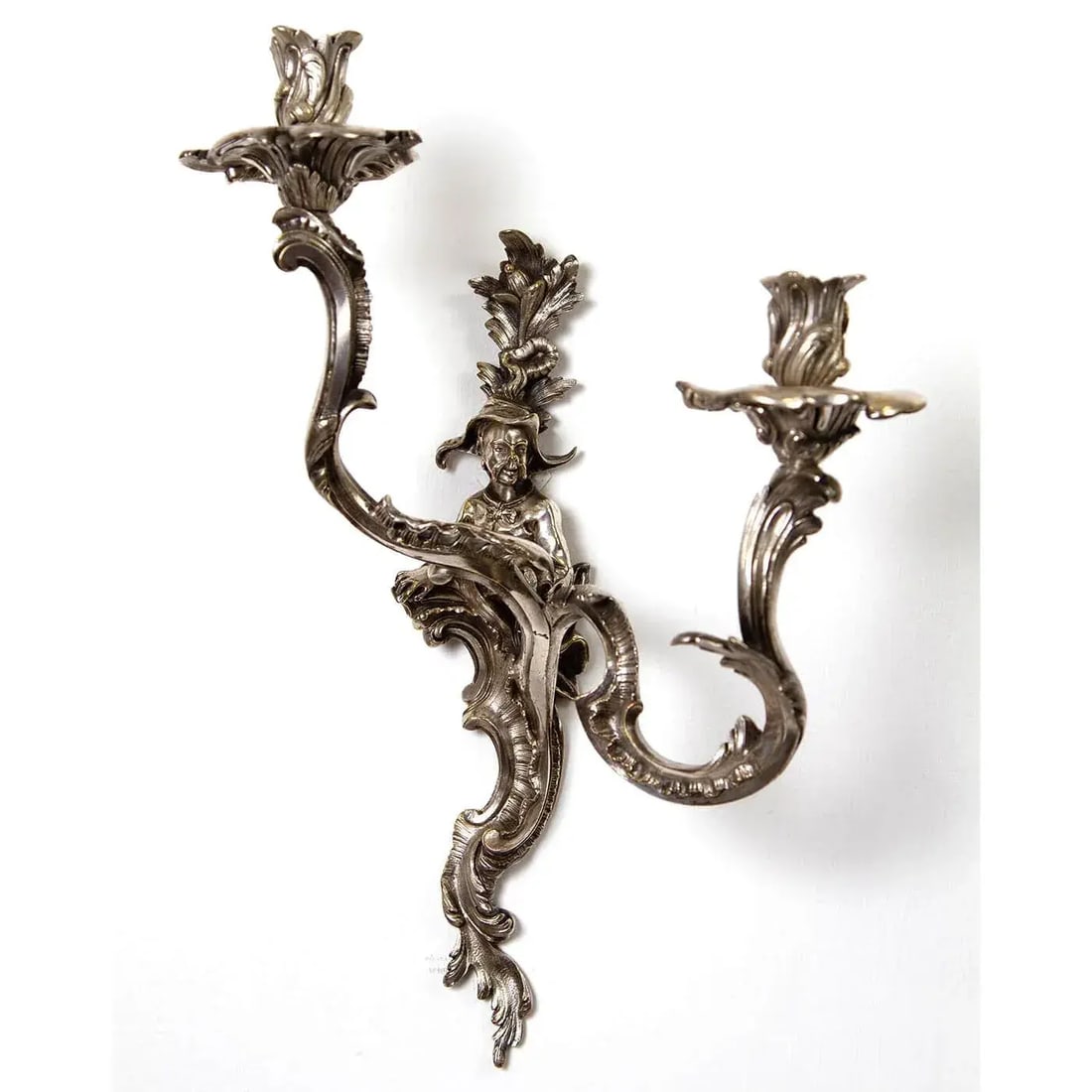 Late 19th Century French Bronze Sconces - a Pair - 9
