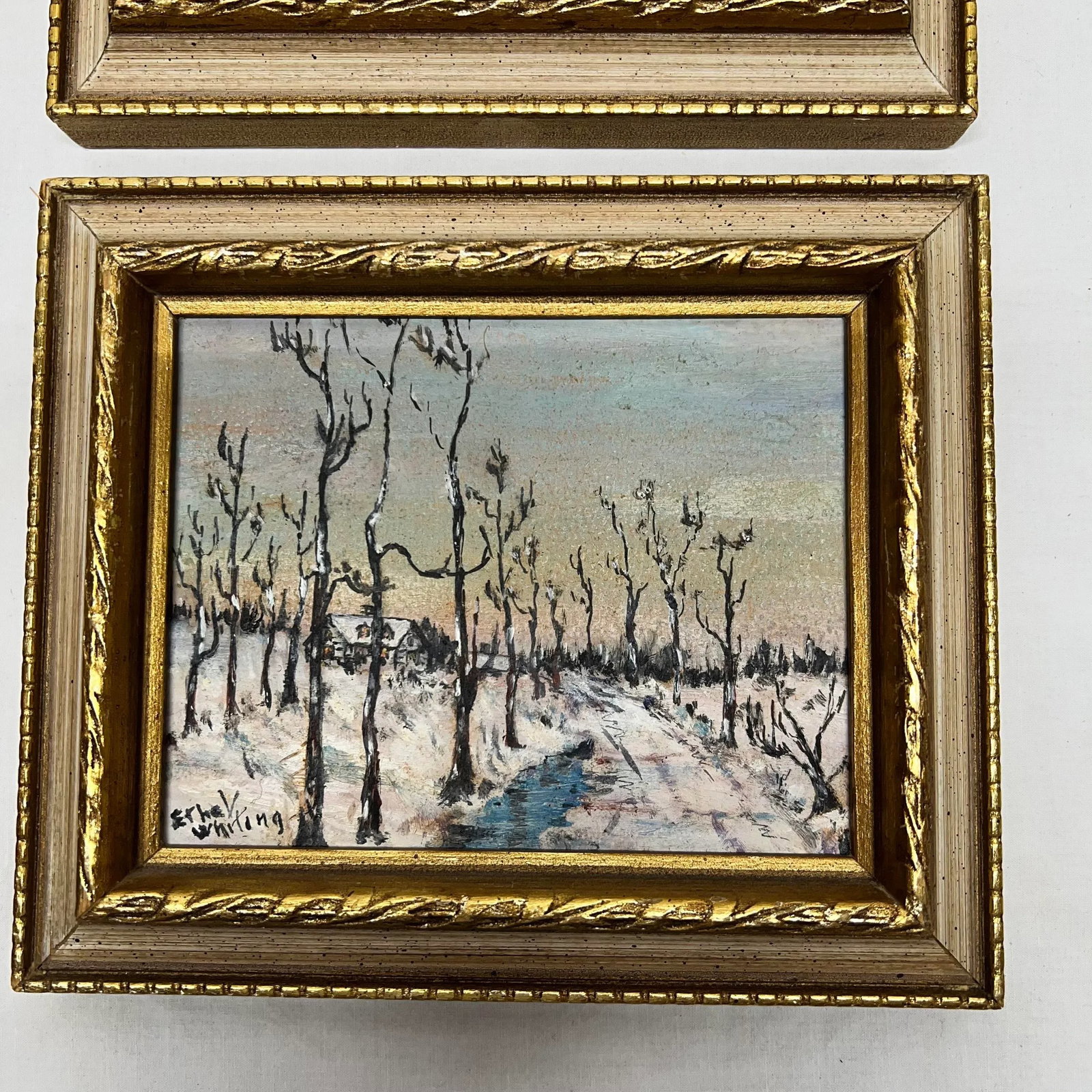 Original Landscape Painting on Board Each Depicting a Season - Set of 4 - 3