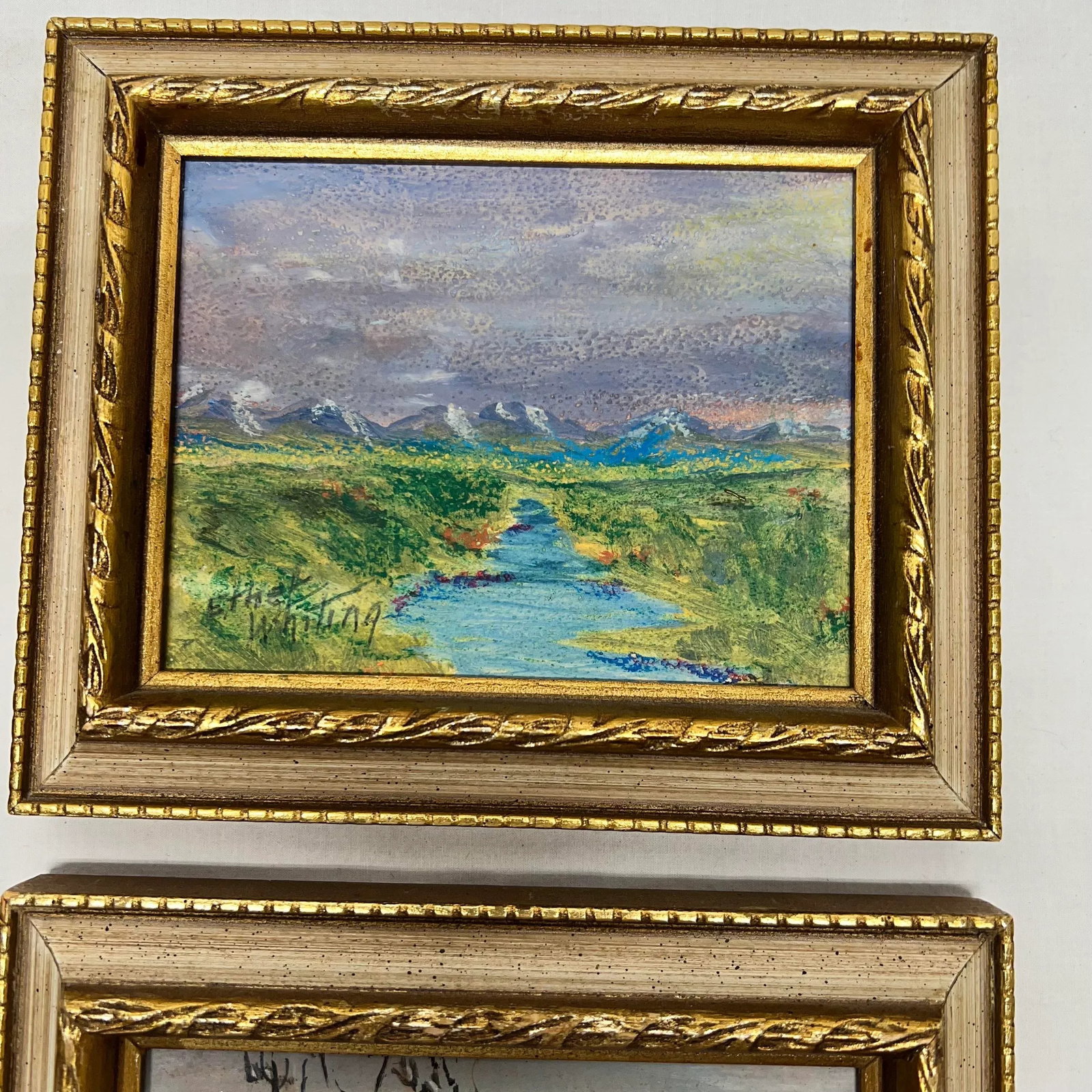 Original Landscape Painting on Board Each Depicting a Season - Set of 4 - 5