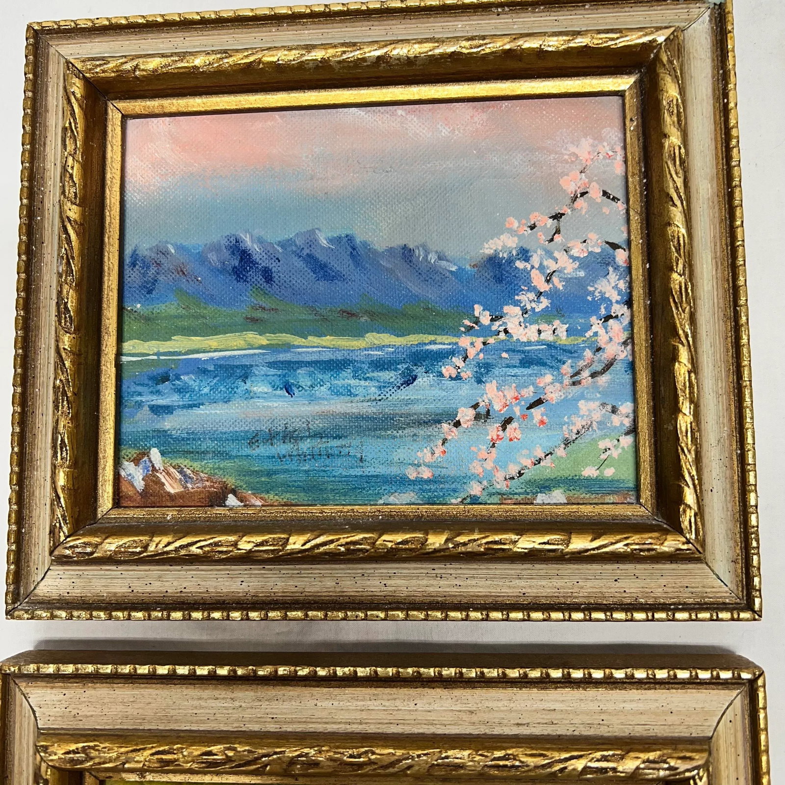 Original Landscape Painting on Board Each Depicting a Season - Set of 4 - 6