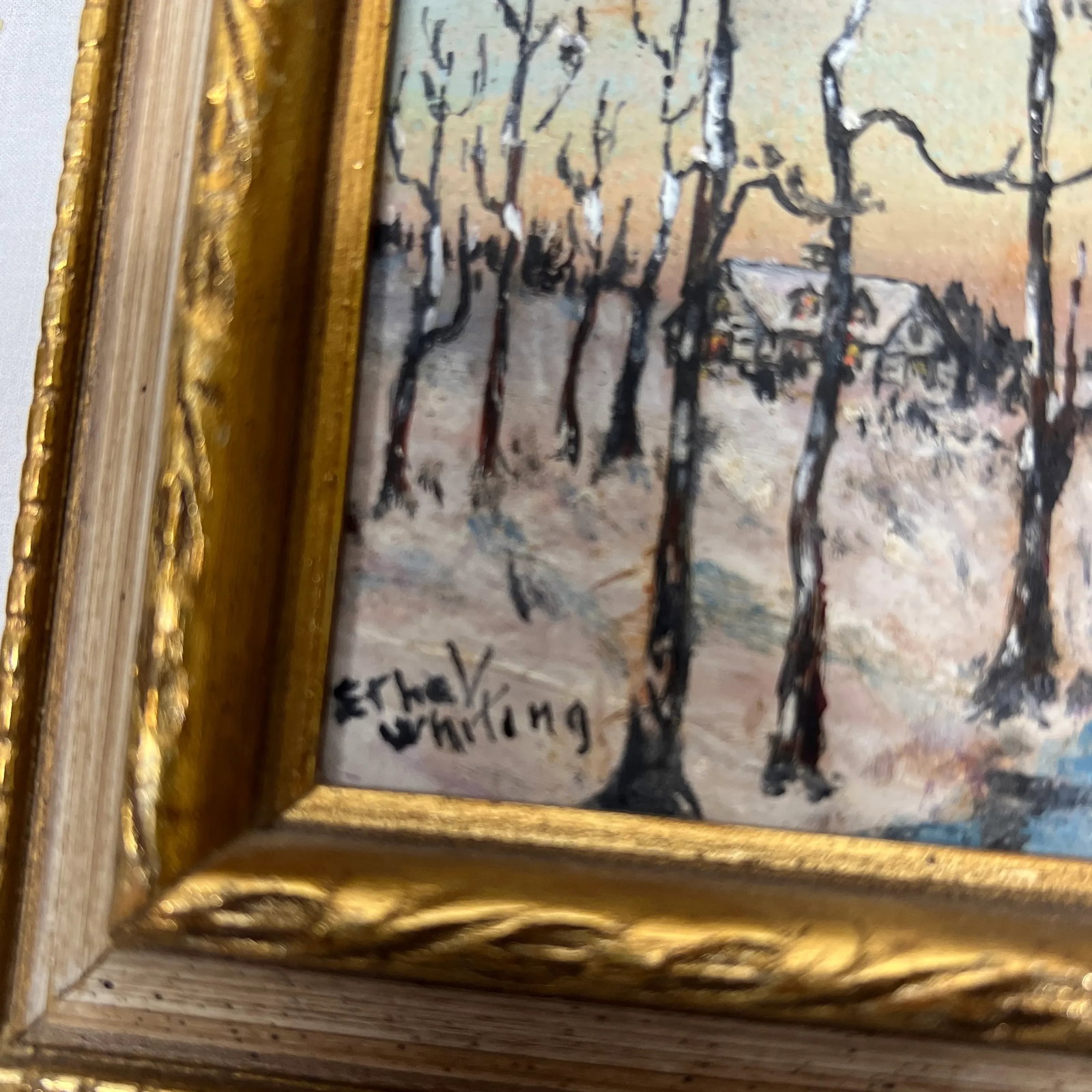 Original Landscape Painting on Board Each Depicting a Season - Set of 4 - 7