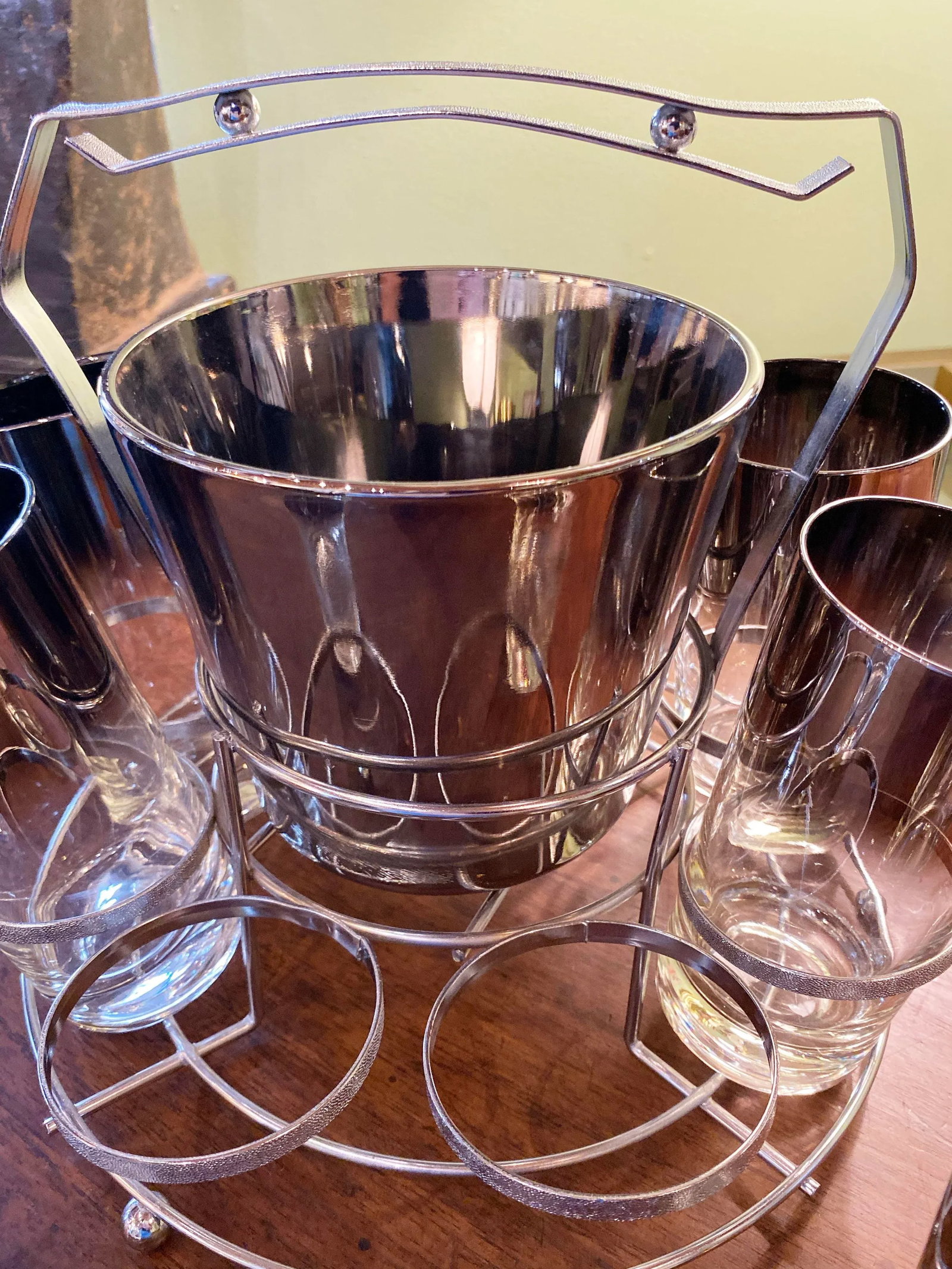 Mid 20th Century Dorothy Thorpe Glassware Set - Set of 10 - 5