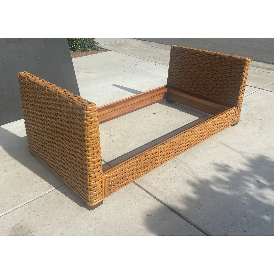 Restoration Hardware Woven Rattan Twin Daybed, Inspired by Ralph Lauren - 3