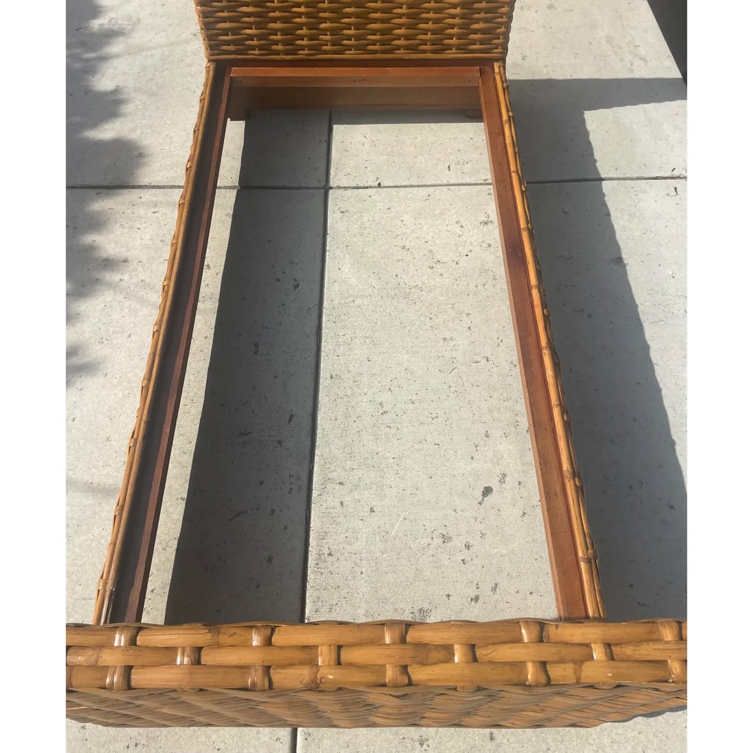 Restoration Hardware Woven Rattan Twin Daybed, Inspired by Ralph Lauren - 5