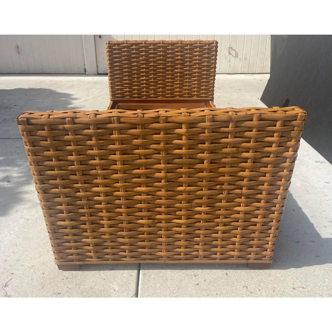 Restoration Hardware Woven Rattan Twin Daybed, Inspired by Ralph Lauren - 8