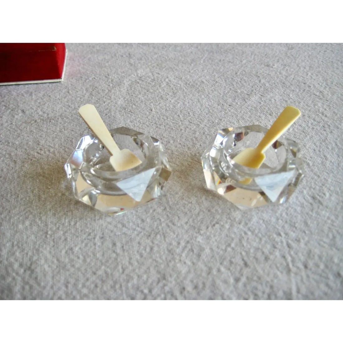 1960s Baccarat Mid-Century Modern Crystal Salt and Pepper - 3