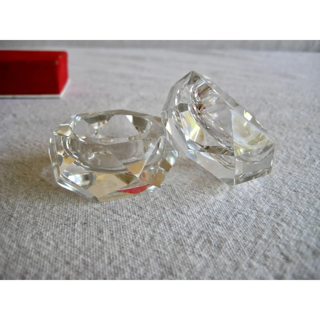 1960s Baccarat Mid-Century Modern Crystal Salt and Pepper - 5