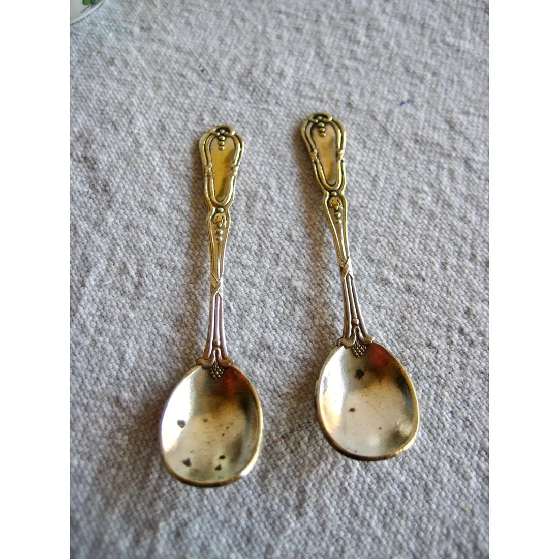 1920s French Vintage Limoge Salt and Pepper Set in Original Box - 7