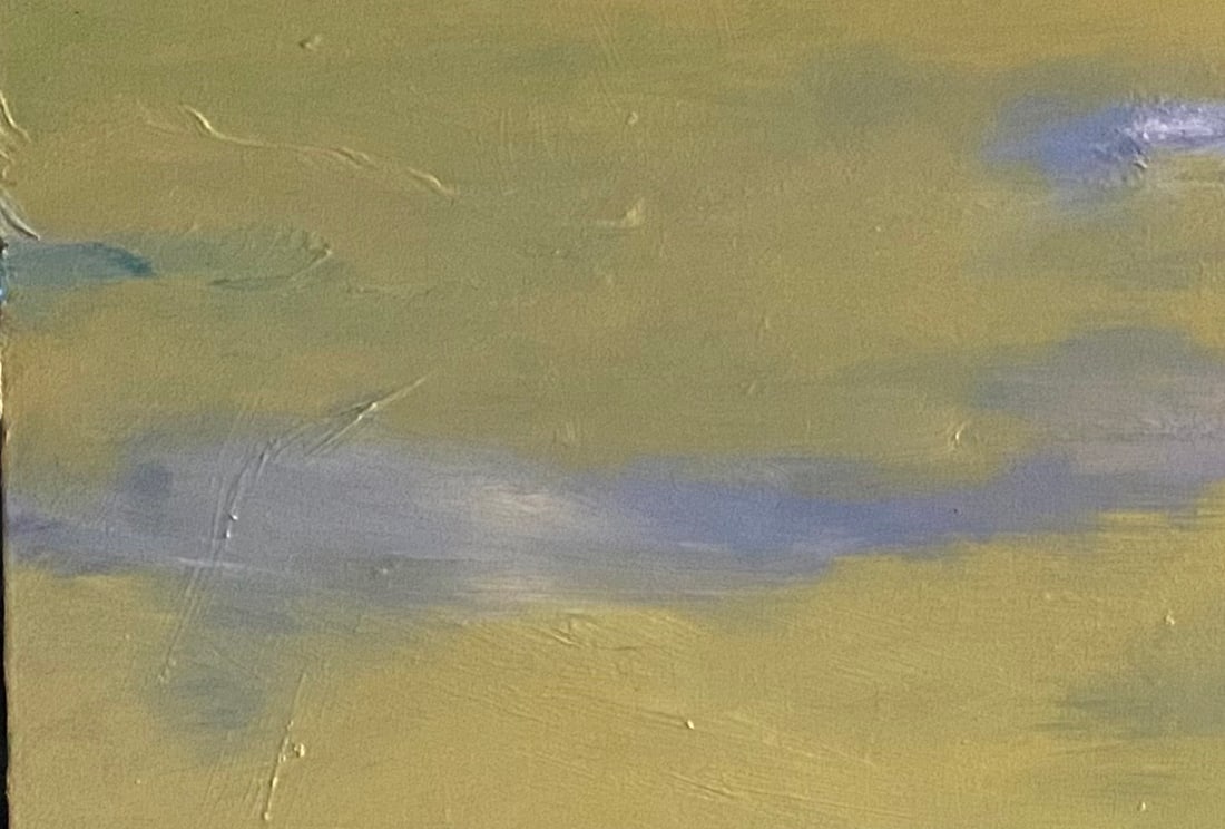Oil painting Twilight Sky Yulia D. - 2