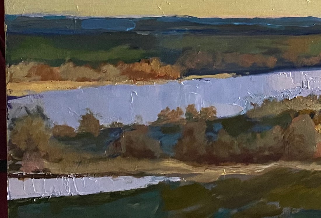 Oil painting Twilight Sky Yulia D. - 4