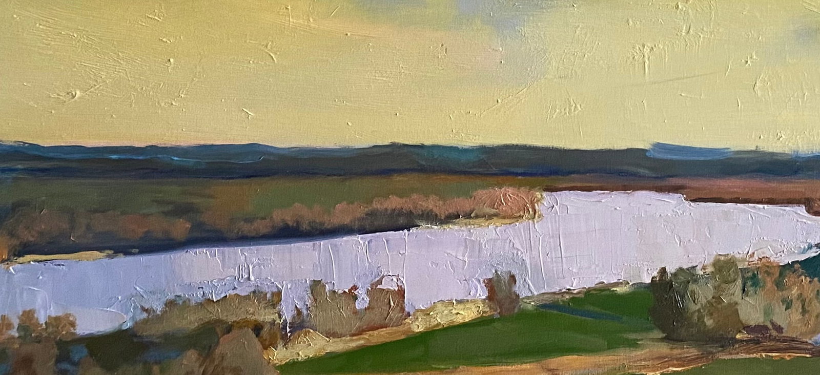 Oil painting Twilight Sky Yulia D. - 7