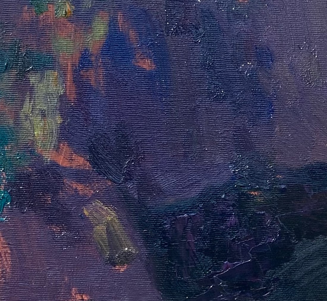Oil painting Cliff Yulia D. - 6