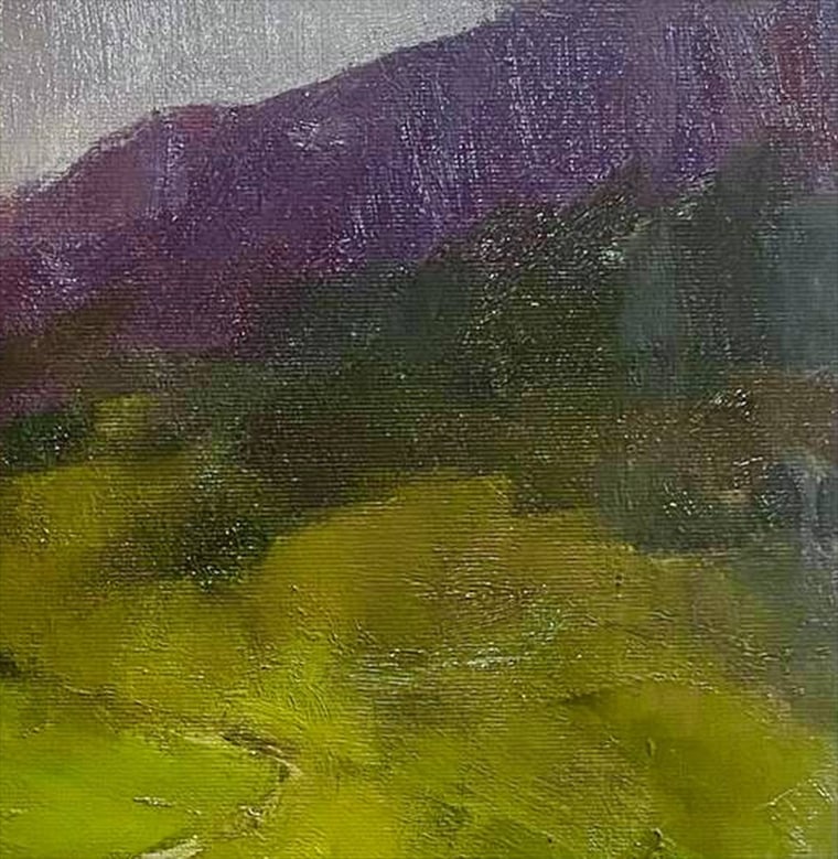 Oil painting Hills Yulia D. - 5
