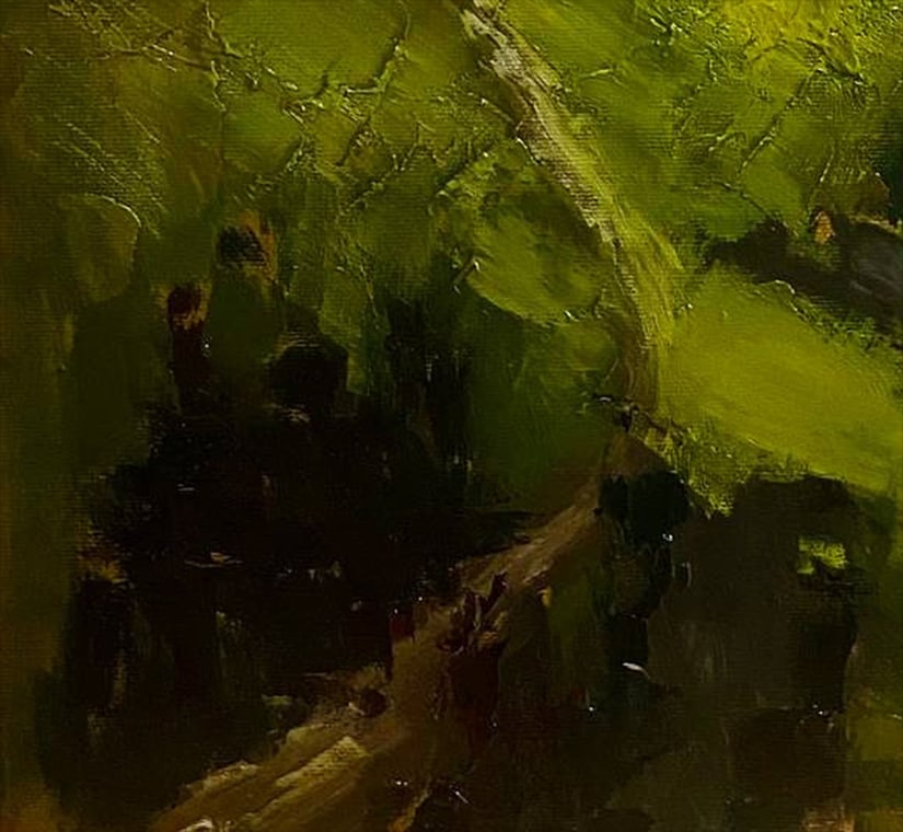 Oil painting Hills Yulia D. - 7