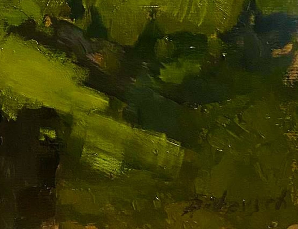 Oil painting Hills Yulia D. - 8