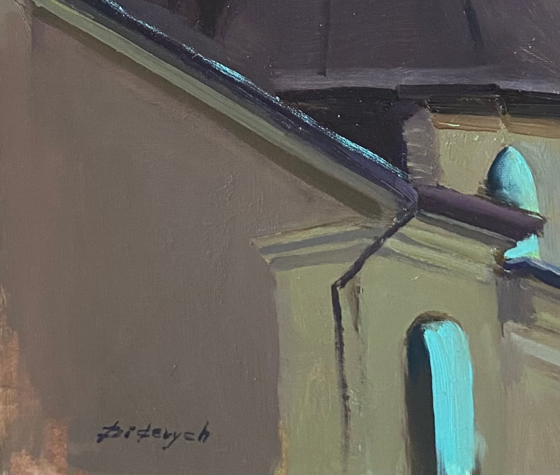 Oil painting Church bell Yulia D. - 5