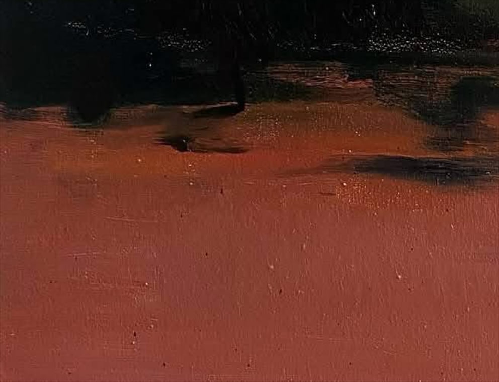 Oil painting Summer evening Yulia D. - 6