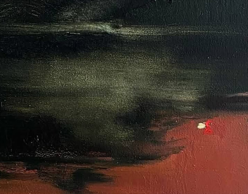 Oil painting Summer evening Yulia D. - 9